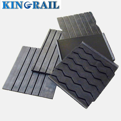 Natural Rubber Butylbenzene Rubber Neoprene EVA HDPE Rubber Pad For Railway Track