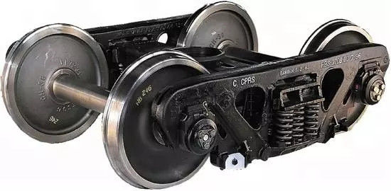 Made in China Mesh Axle Loaded Railway Freight Bogie