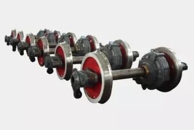 Overhead Crane Cast Steel Flange AAR Rail Wheelset Customized