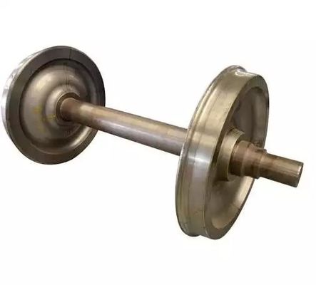 satın al Lokomotif Karbon Çelik Demiryolu Tekerlek Seti 760mm online manufacture