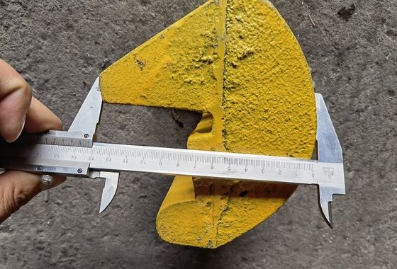 Forging Rail Clamps Forged Production 45 Steel With Bolts Rail Joint Clamp Welding
