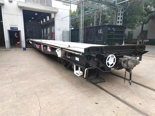 satın al 38T demiryolu yük vagonu Beton karıştırıcı için demiryolu vagonu online manufacture