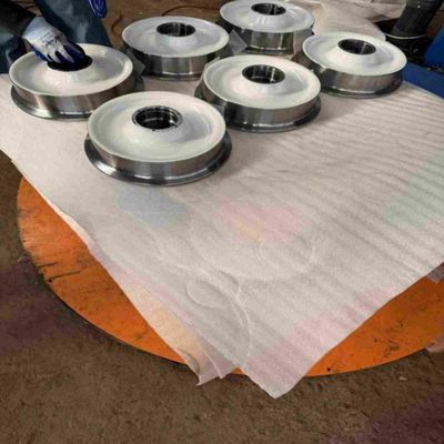 satın al Kara veya gümüş renkte en son korozyon koruması için yuvarlak araç tekerlekleri dövme alaşımlı çelik online manufacture