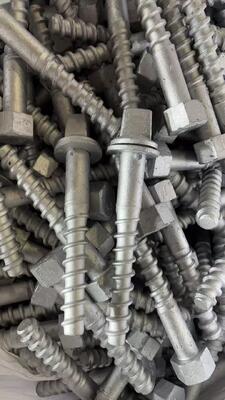 satın al Protective corrosion protection for railway screw spikes designed to safeguard metal parts from rust and corrosion damage online manufacture