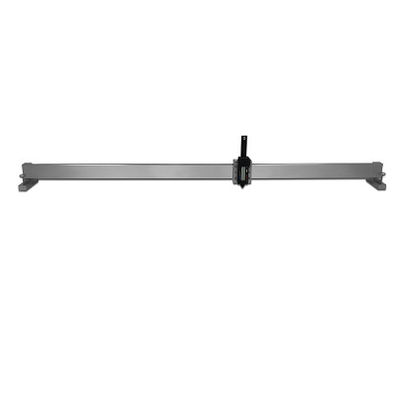 satın al 40 Derece Demiryolu Parça Ölçer Ölçümü Oluklu Cetvel 1000mm Yatay Aralık online manufacture