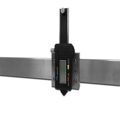 40 Degree Railway Track Gauge Measurement Corrugation Ruler 1000mm Horizontal Range