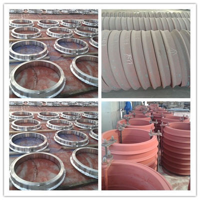 satın al 851mm Vinç Ray Tekerlekleri Dövme, Gezer Vinç Arabası Tekerlekleri GB EN Standardı online manufacture