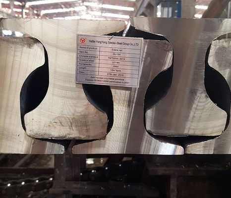 50kg/M Heavy Steel Rail For Transportation Of Large Mine Roadways