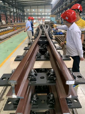 Q235B 55Q Light Steel Rail 12KG