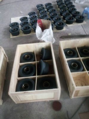 Forged 250mm Railroad Car Wheels , Train Track Wheels 50hrc 40CrNiMo