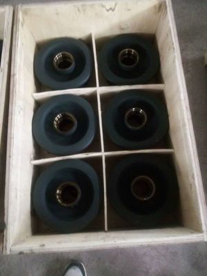 Forged 250mm Railroad Car Wheels , Train Track Wheels 50hrc 40CrNiMo