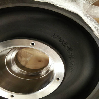 42CrMo Material Steel Rail Wheels 150HB For Hi Rail Equipment ODM