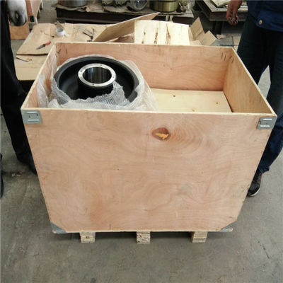 42CrMo Material Steel Rail Wheels 150HB For Hi Rail Equipment ODM