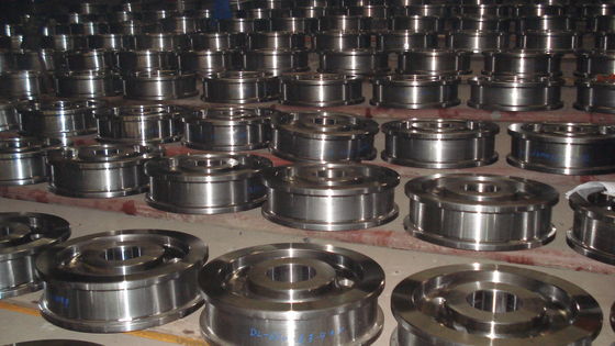 Carbon Steel Railroad Wheels And Axles For Train Bogies 150HB Hardness ODM