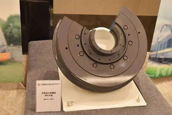 Resilient Split Forging Wheels Railway Tyres For Tram And Metro Light Rail
