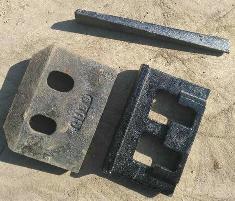 Perforation Type Forged Steel Flexible Self Locking Crane Rail Clips