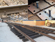 ASCE 75 Çelik Ray Ağır Demiryolu R260 veya R320Cr sertliği