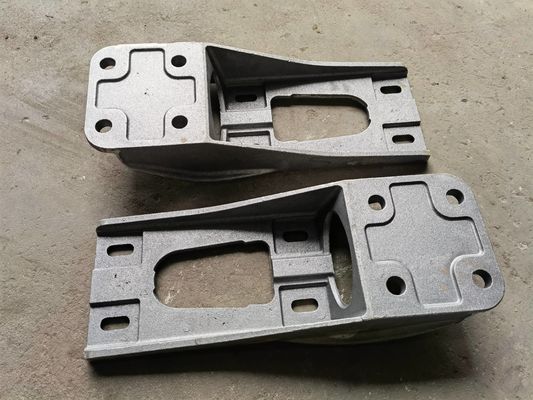 Kingrail Döküm Demir Parçaları 52mm Uzunluk İzolatör Destek Plakası ISO Sertifikası
