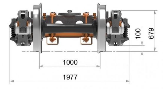AAR Standard Casting Railroad Wagon Railway Freight Bogie