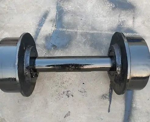 Maden Elektrikli Lokomotif için 450mm Demiryolu Tekerlek Seti 1-25ton Yükleme Kapasitesi