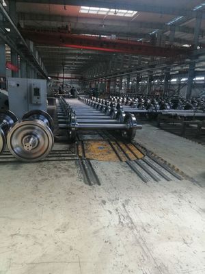 Bogie Lokomotif Tren Tekerlekleri, Ray Tekerlek Seti ER7 ER8 ER9 Malzeme