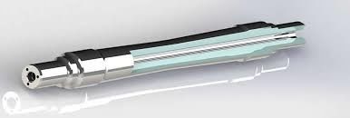 Yarı Römork LZ50 JZ45 Malzeme için Uic 6X11 Raylı Tekerlek Aksı