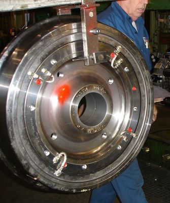 Esnek Tren Ray Tekerlekleri 10-1450mm Çap AAR M107 Standardı
