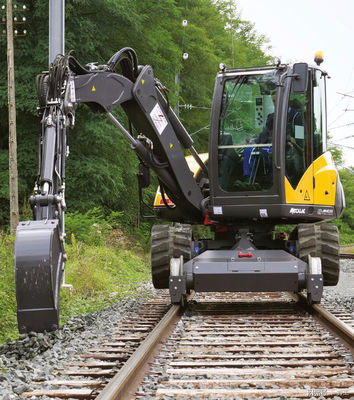 KINGRAIL Raylı Karayolu Araçları 200 Ton Dingil Yükü ISO Belgesi