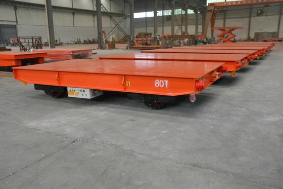 Madencilik Ekipmanları için 15T Yük Kapasitesi Elektrikli Düz Araba Akülü 4 Tekerlek