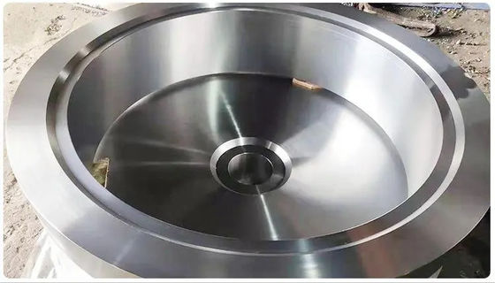 Lokomotif Vagon Koçu için Çap 550mm Dövme Tren Tekerlekleri