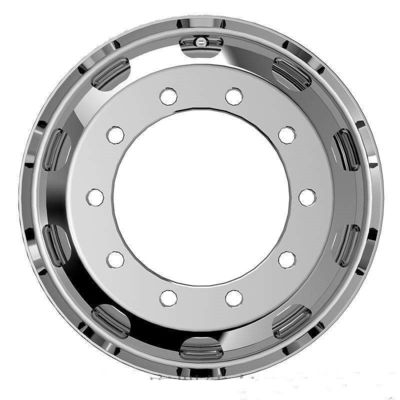 Alaşımlı Malzeme Alüminyum Kamyon Tekerlekleri, Dövme 6061 T6 Tekerlek 1000mm Çap 20Kg