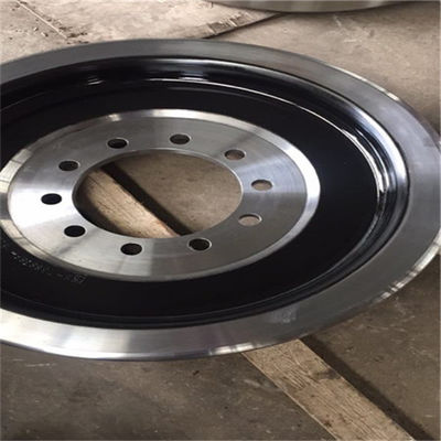 500 Ton Kapasiteli Çelik Demiryolu Tekerleri Dövme 500mm 900mm Çap