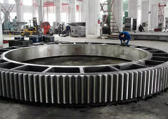 Ağır Hizmet Tipi Dövme Çelik Dişli Halkası 1000mm çap, vinç için her biri 1.5 ton