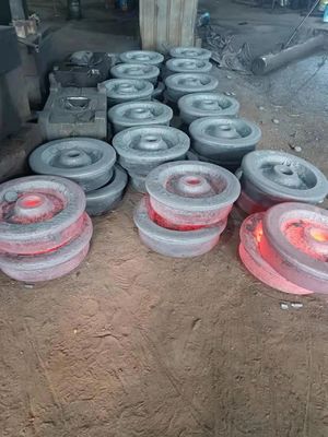 Wagon T851 Railway Tyres For Thailand Railway Forging And Hot Rolled Production